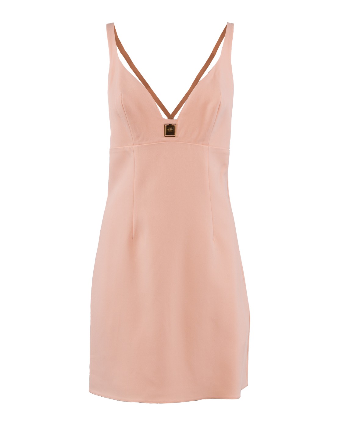 shop ELISABETTA FRANCHI Saldi Abito: Elisabetta Franchi mini dress scivolato.
Mini dress in crepe.
Scollo stondato.
Bretella incrociata sul retro.
Taglio sotto il seno.
Vestibilità scivolata.
Composizione articolo: 96%Viscosa 04%Elastane.
Made in Italy.. AB11322E2-C74ROSA CORALLO number 8739010